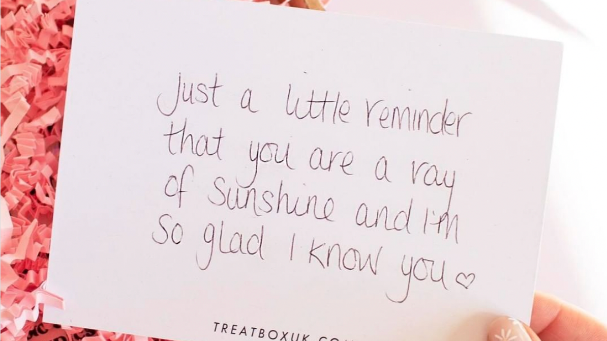 What’s the word? How to write the perfect gift message