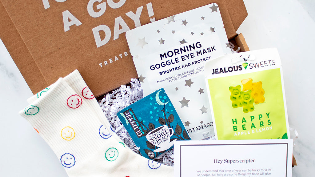 Go Superscript: promoting a happy and healthy month with their corporate TreatBox to employees