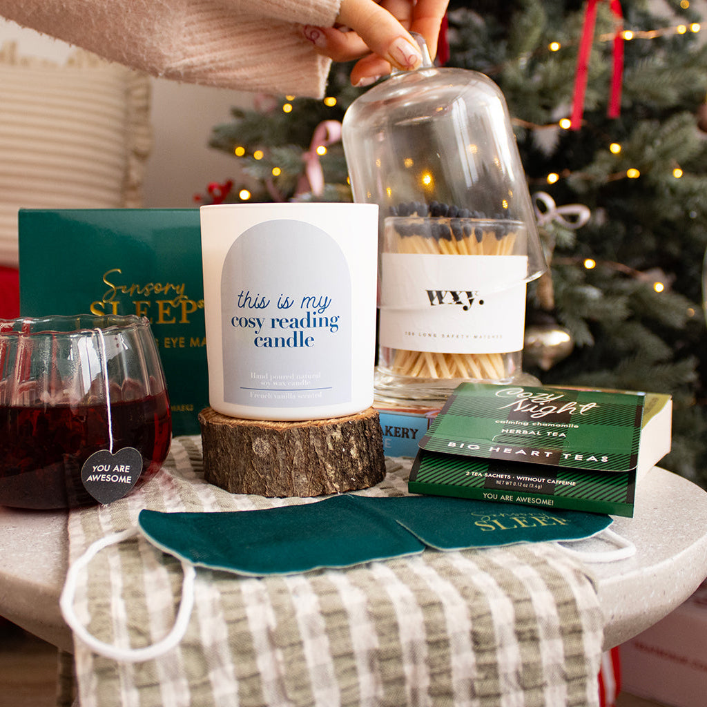 picture of a Santa themed Christmas TreatBox