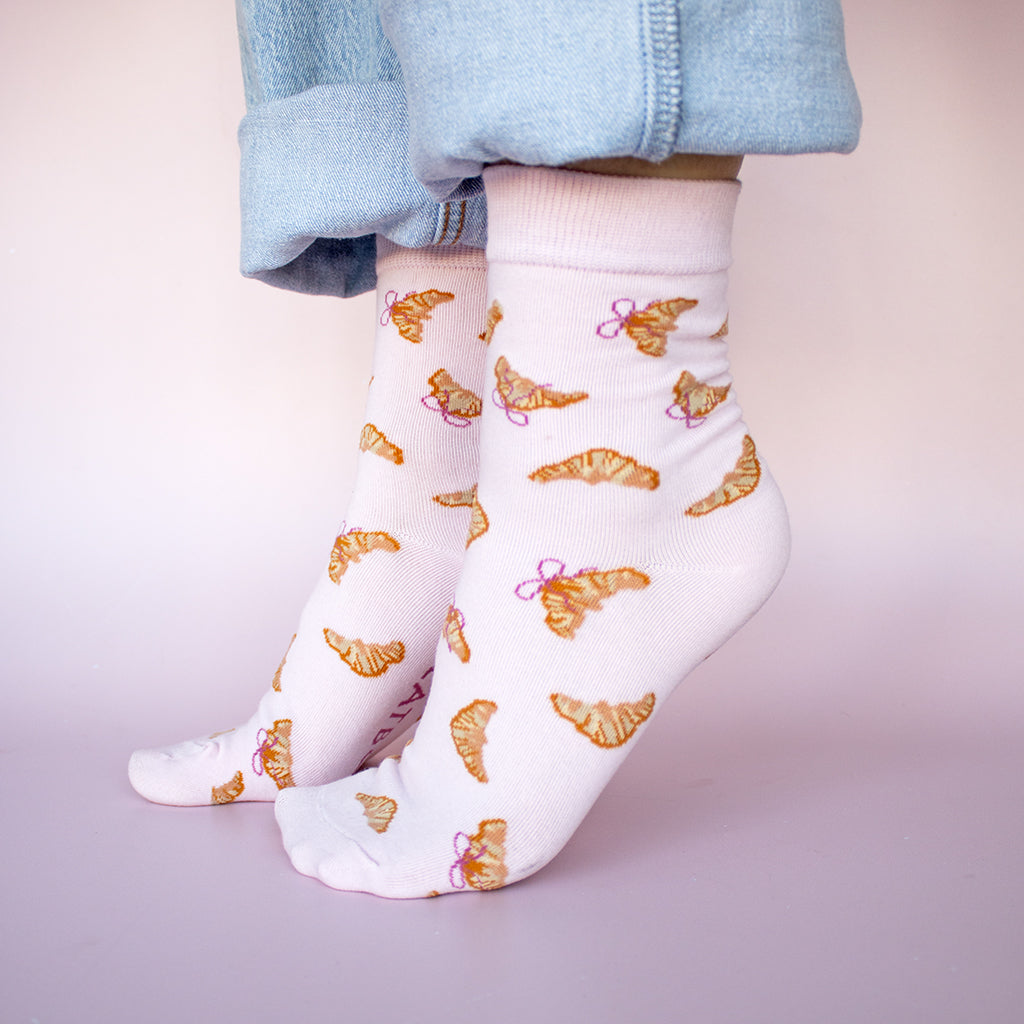 TreatBox Croissant Socks