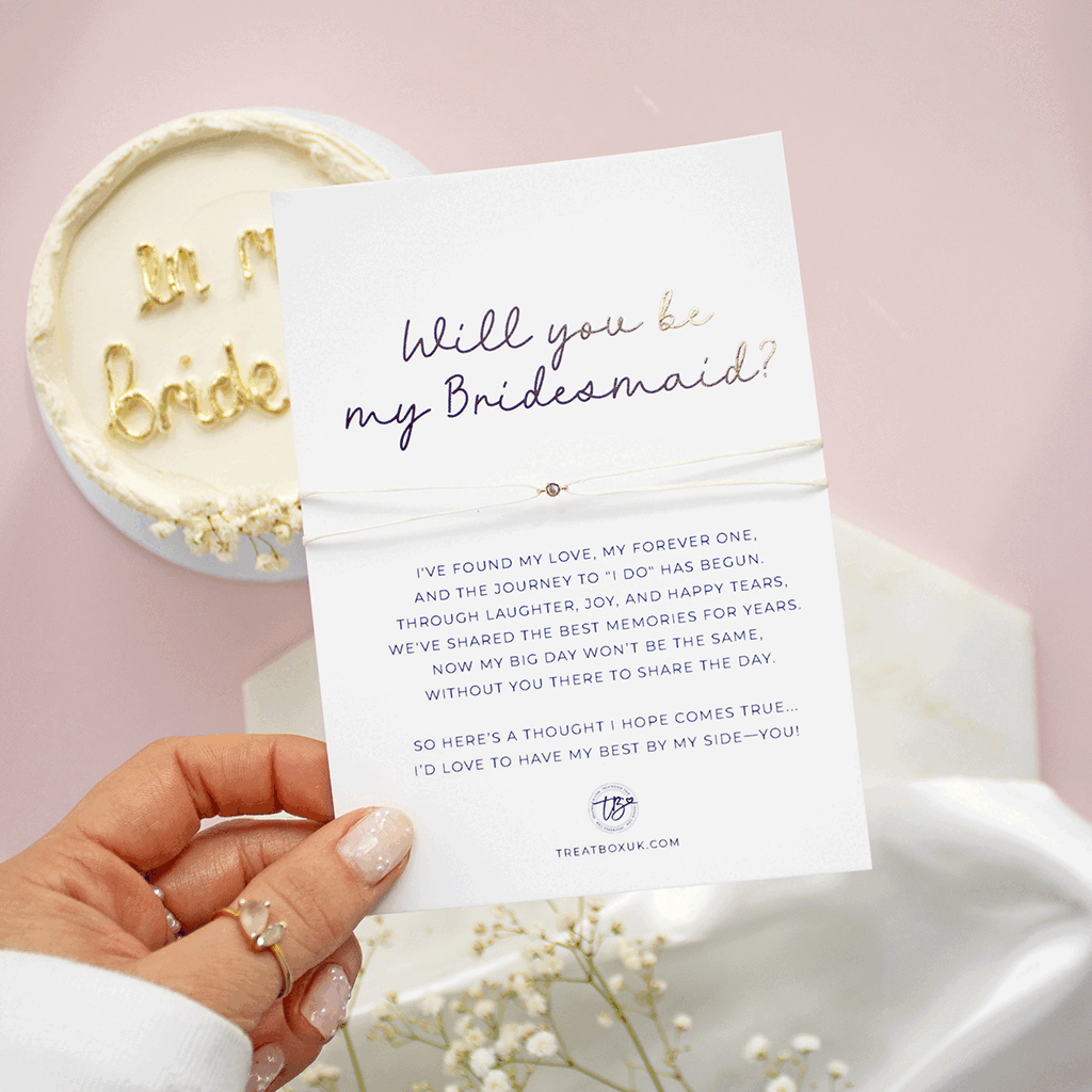 Will You Be My Bridesmaid OR Maid Of Honour? - Charm Bracelet