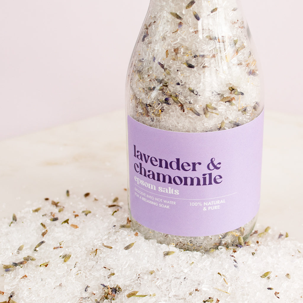 PINK HIMALAYAN SALTS WITH DRIED ROSE PETALS - Add On