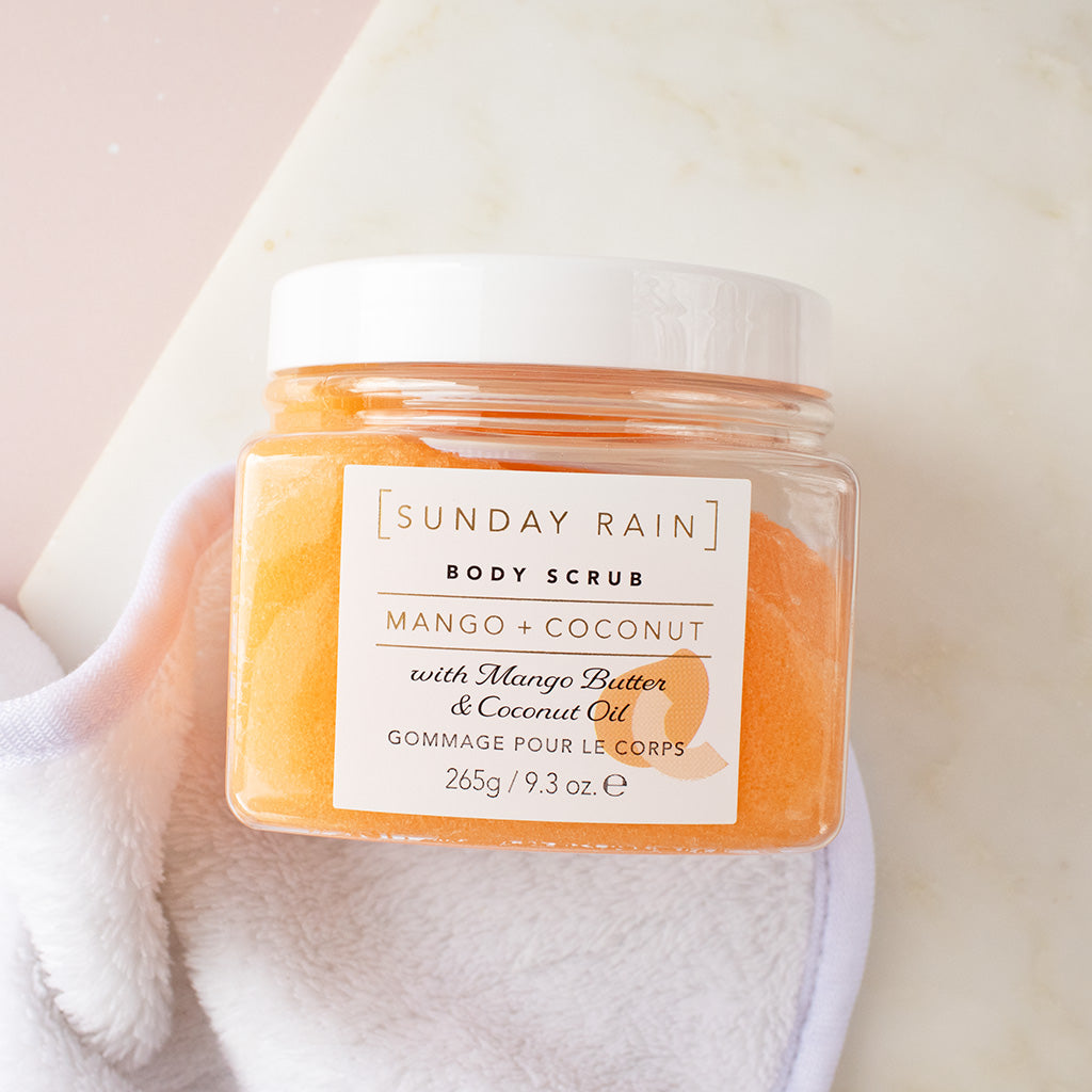 Mango & Coconut Body Scrub by Sunday Rain