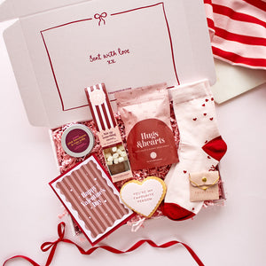 picture of a Santa themed Christmas TreatBox
