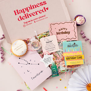 Build your own box of gifts to send an uplifting gift through the post. You can make your own gift box to surprise your loved ones! Click to find out more. 