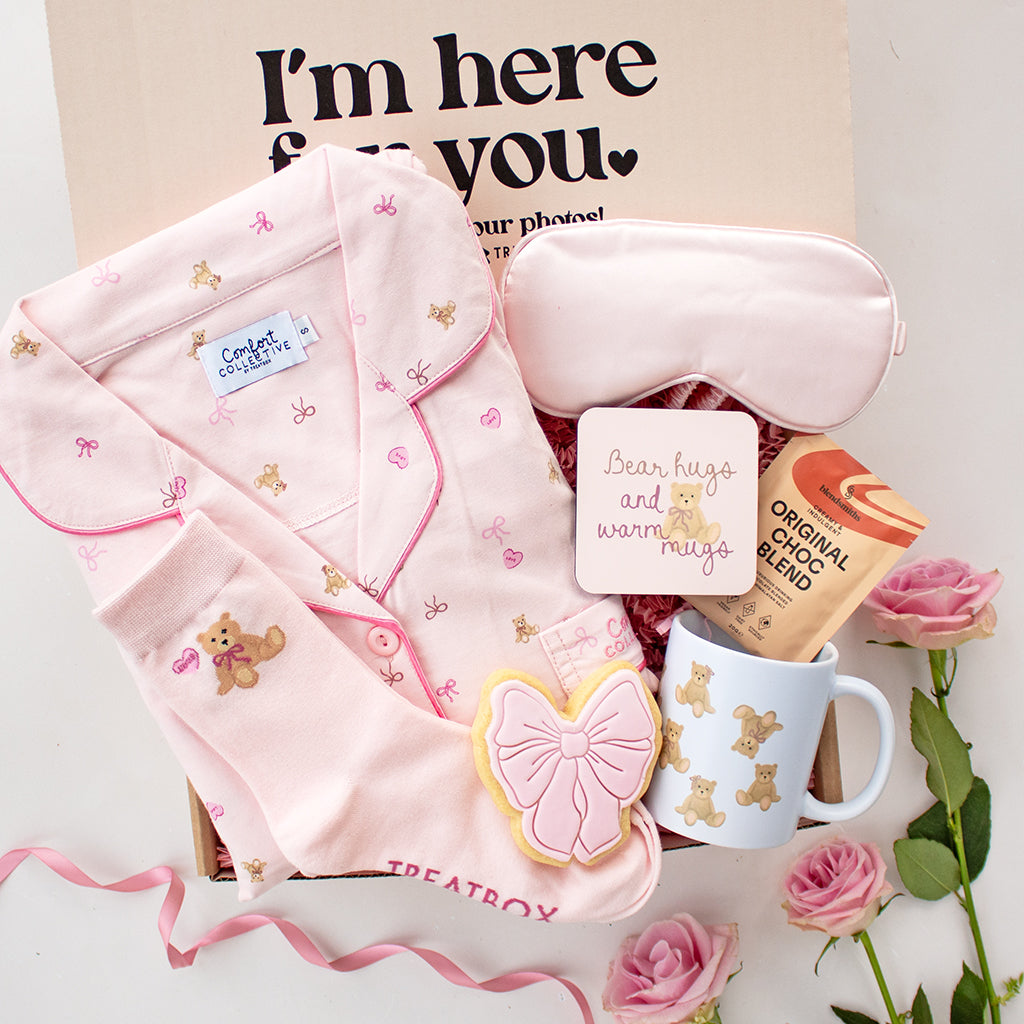 PRE ORDER 22.1 | Bear-y Cosy Pyjama Box | Luxury Ready To Go TreatBox