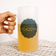 Personalised Name Worlds Best Dad Frosted Beer Glass | Add on