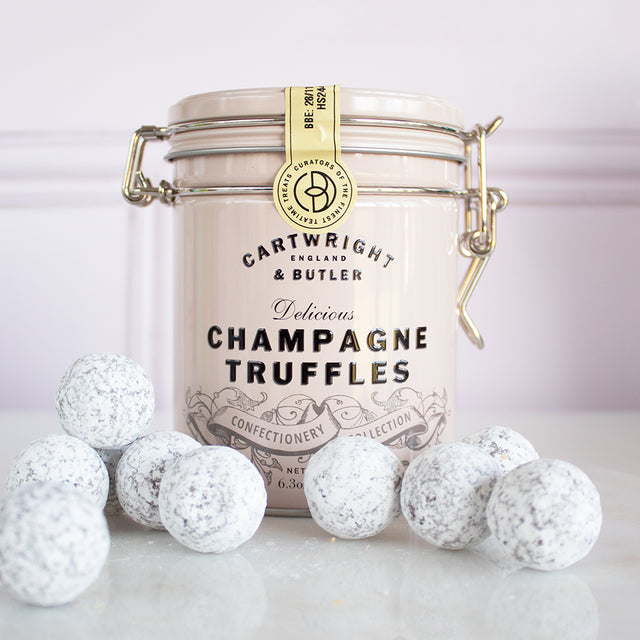 Tin Of Cartwright & Butler Champagne Truffles| Add On