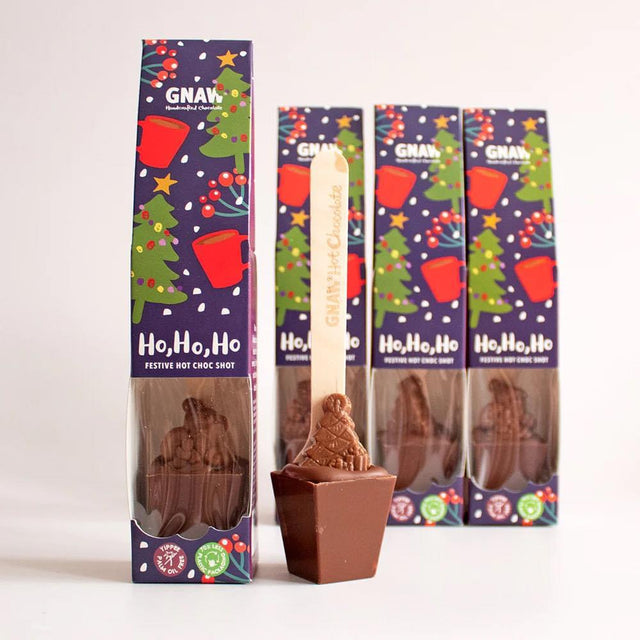 Gnaw 'Ho Ho Ho' Milk Chocolate Hot Chocolate Stirrer