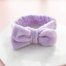 Purple Spa Bow Headband