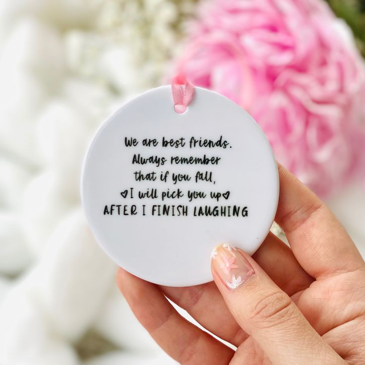 SPECIAL OFFER 'We Are best Friends...' Ceramic Keepsake