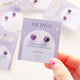 Amethyst Stud Earrings | Add On