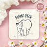 Mama Bear Coaster