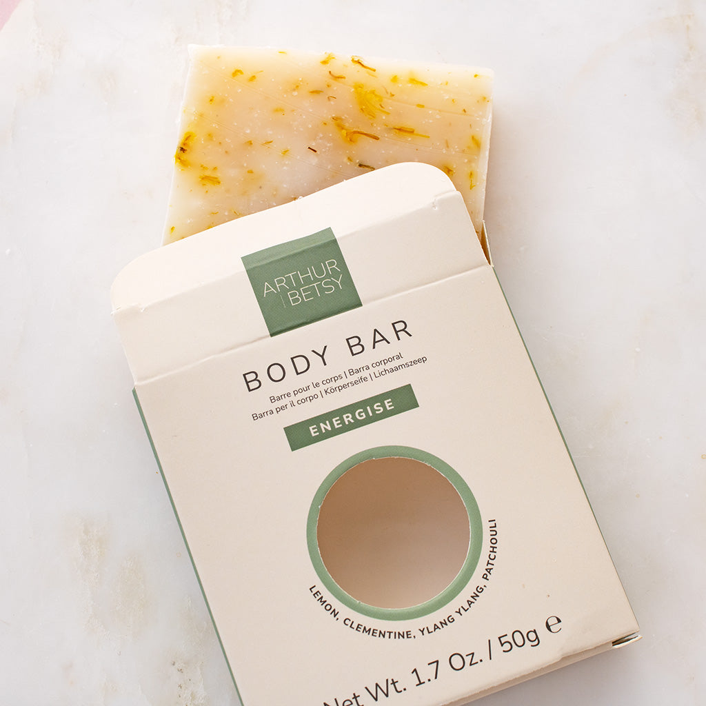 Arthur Betsy energise body bar