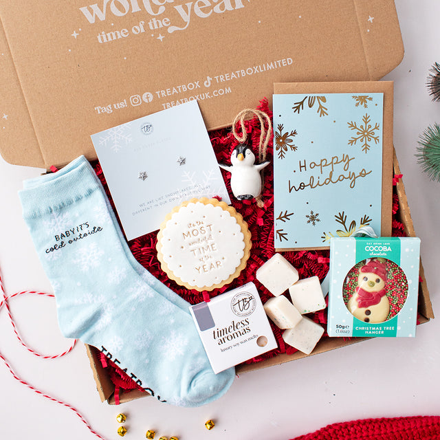 PRE-ORDER Baby It's Cold Outside | Christmas Ready To Go TreatBox