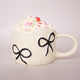 Black Bow Ceramic Mug | Add On