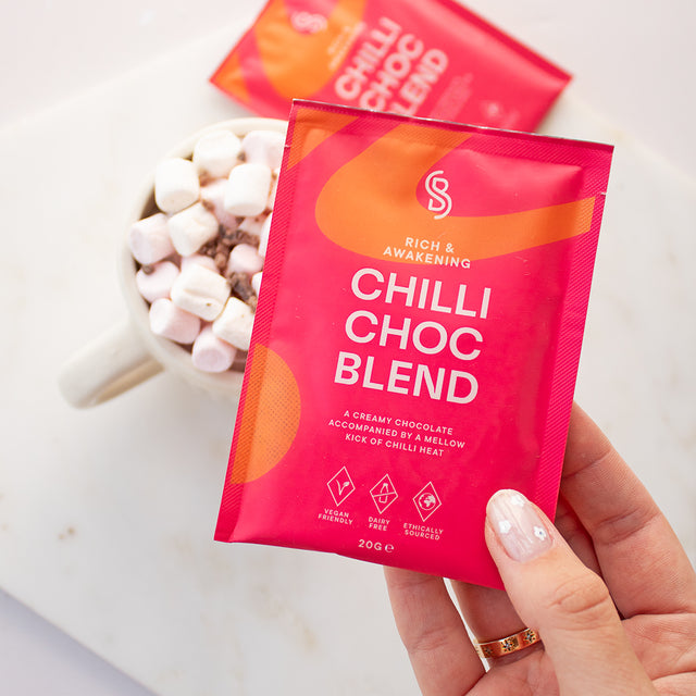 Sachet Of Chilli Choc Hot Chocolate Blend