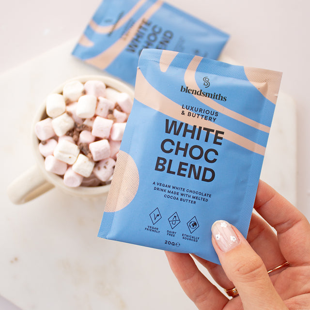 Sachet Of White Choc Hot Chocolate Blend