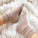 Wool Socks In Light Brown