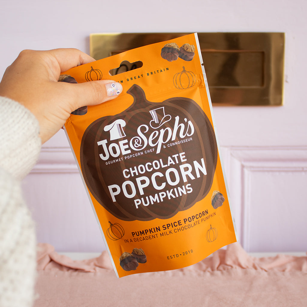 Joe & Seph's Chocolate Popcorn Pumpkin Bites