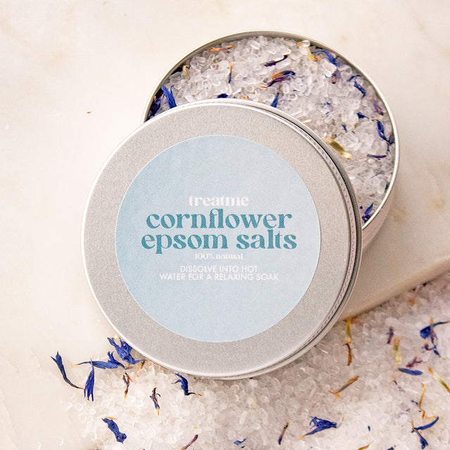 Cornflower Epsom Salts