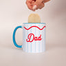 Dad Wavy Line Mug