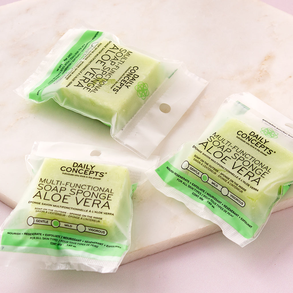 Daily Concepts Aloe Vera Multi-Functional Soap Sponge
