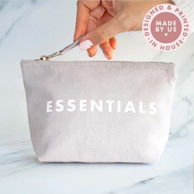 Grey Essentials Pouch