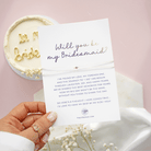Will You Be My Bridesmaid OR Maid Of Honour? - Charm Bracelet