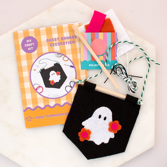 Ghost Banner Decoration Craft Kit