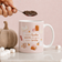 Good Books, Warm Drinks, Cosy Socks Individual Mug