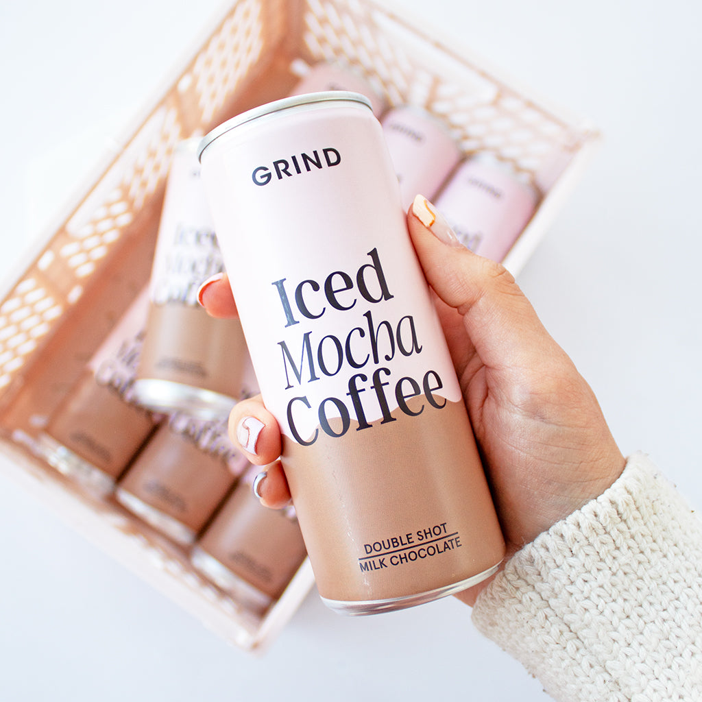 Can Of GRIND Iced Mocha Coffee