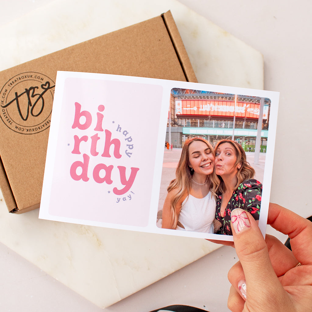 Happy Birthday Photo Gift Tag | Add on