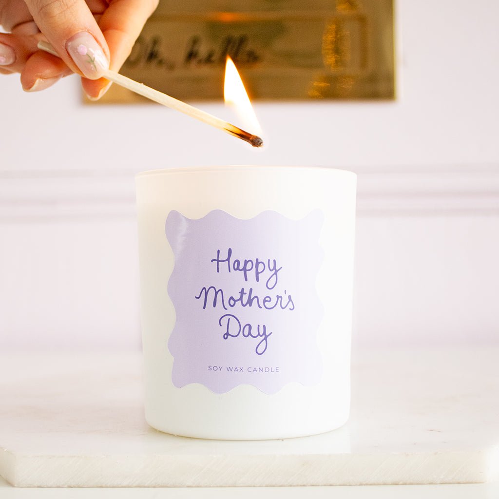 Happy Mother's Day Vanilla Scented Candle | Add on
