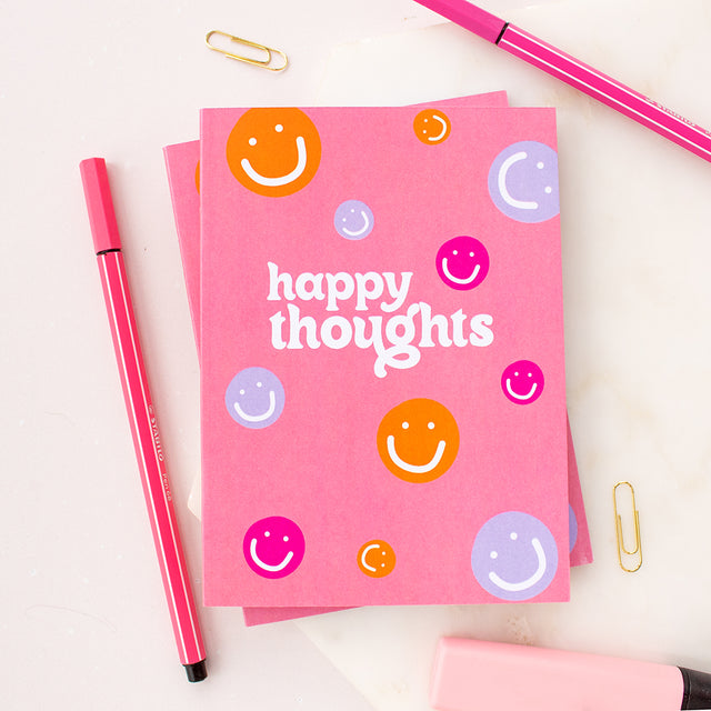 Happy Thoughts A6 Notebook