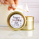Happy Wedding Day Tin Wax Candle | Add on