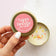Tin Happy Birthday Soy Wax Candle | Add On