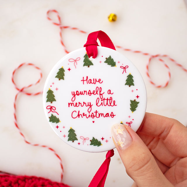 Have Yourself A Merry Little Christmas Ceramic Keepsake