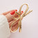 Gold Bow Claw Clip