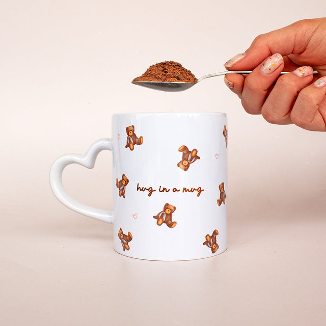 'Hug In A Mug' Bear Print Mug