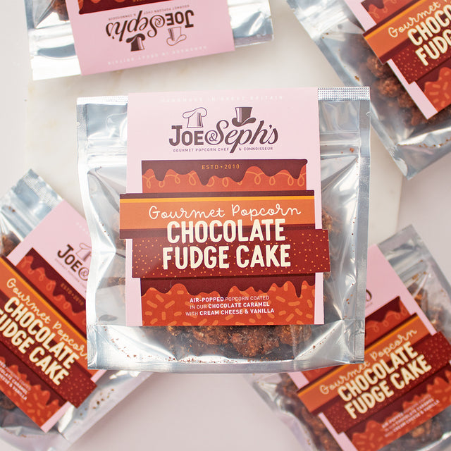 Joe & Seph's Chocolate Fudge Cake Popcorn