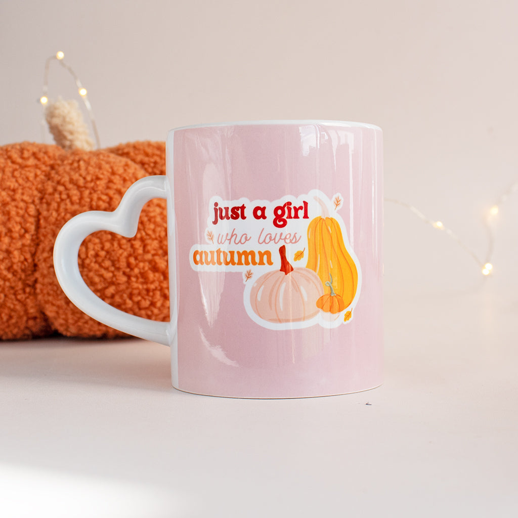 Just A Girl Who Loves Autumn Mug