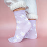 Purple Daisy TreatBox Socks