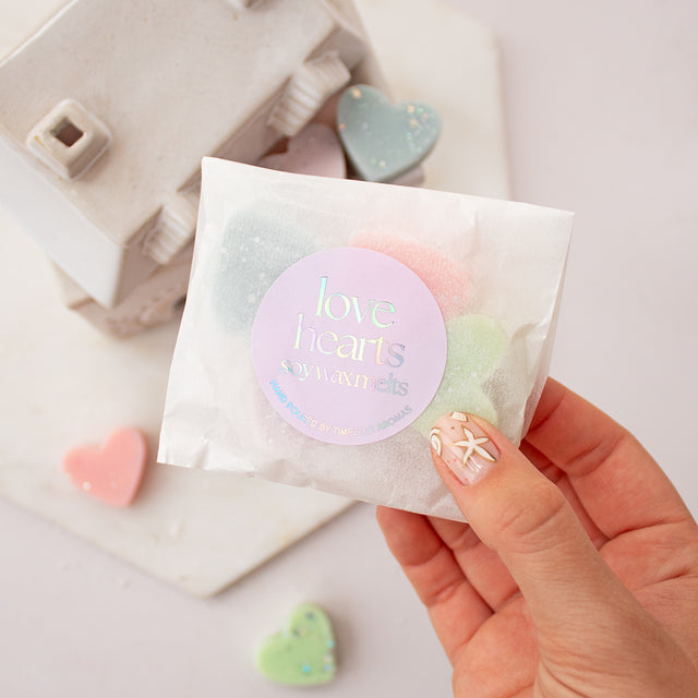 Love Hearts Soy Wax Melts