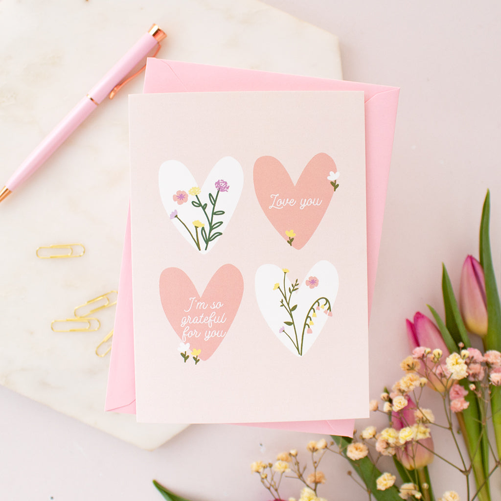 Love You Mum, I'm So grateful For You A6 Card| Add on