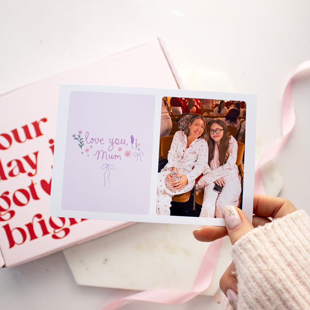 Photo Love You Mum Gift Tag | Add on