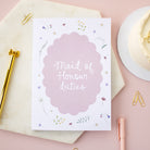 Maid Of Honour Duties A5 Notebook