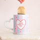 Mama Needs Her Tea Heart Handle Mug | Add On