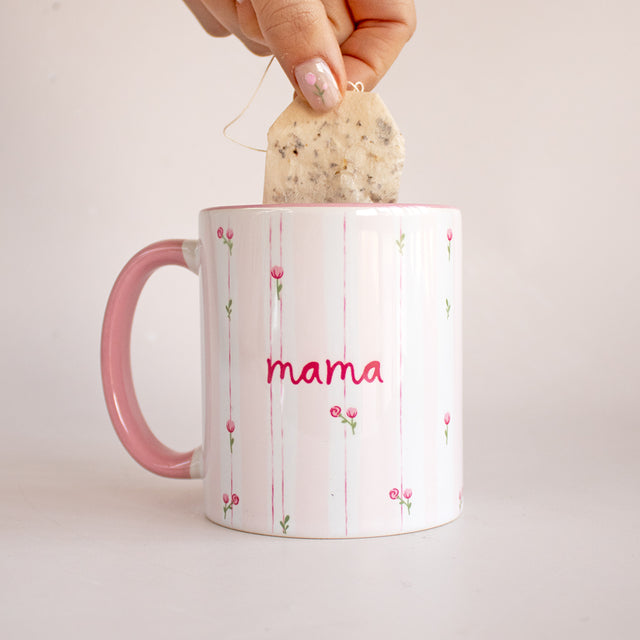 Mama Floral Mug | Add On