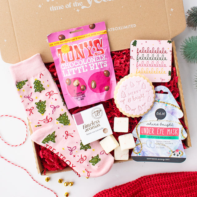 Merry Pinkmas | Christmas Ready to Go TreatBox